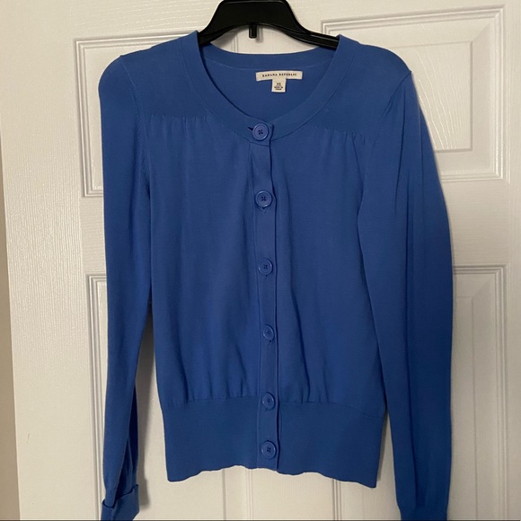 Banana Republic NWOT 100% cotton cardigan - Picture 2 of 4